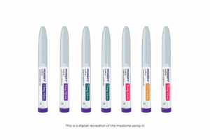 Box of Mounjaro (tirzepatide) injection pens for diabetes and weight management