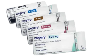 Wegovy FlexTouch pre-filled pen for weight loss injection